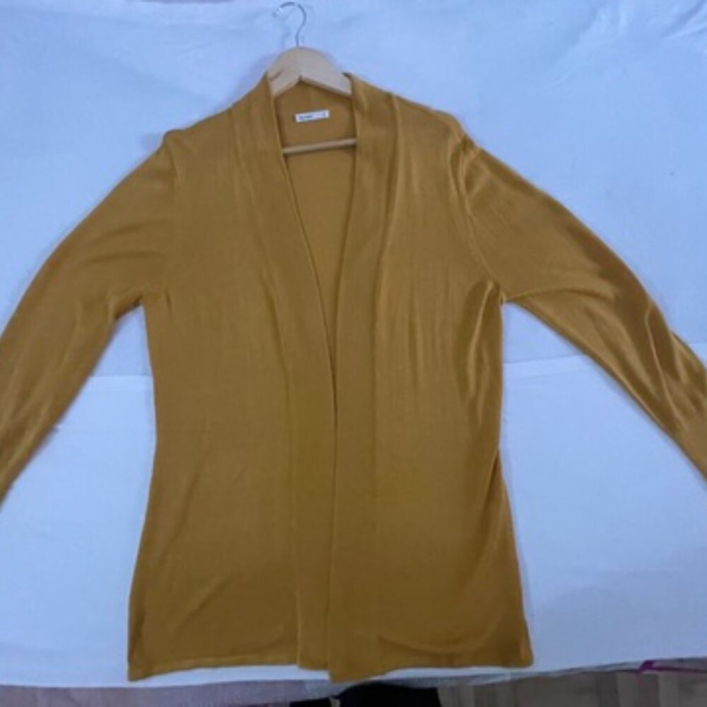 Spicy Sandia Cardigan Sweater, Open Front, Knit, Lightweight